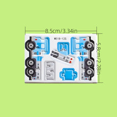 50pcs 3D Dinosaur Puzzle DIY Educational Toys for Parties & Graduations