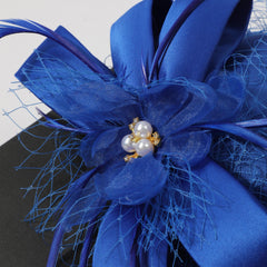 Kentucky Derby Fascinator Women Tea Party Hat Wedding Cocktail Hair Clip