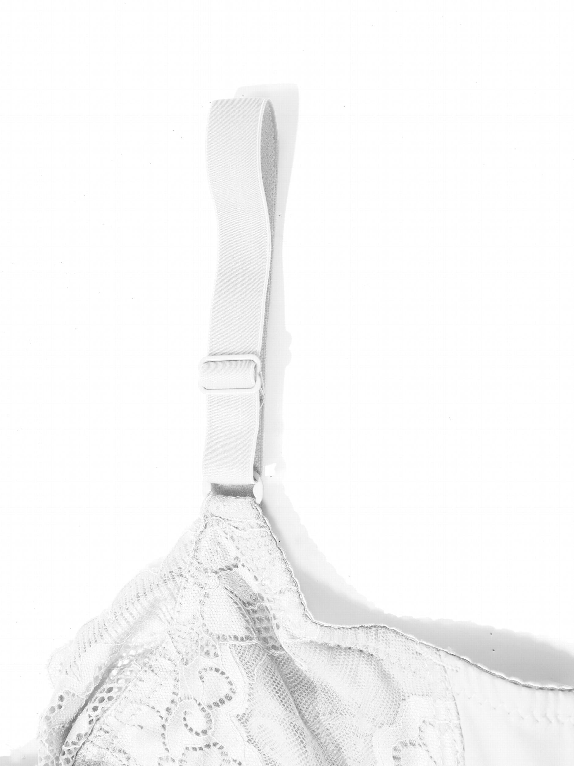 Contrast Lace Underwire Bra