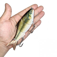 31g Lifelike Jointed Hard Fishing Lures Slow Sinking Bait for Bass Trout