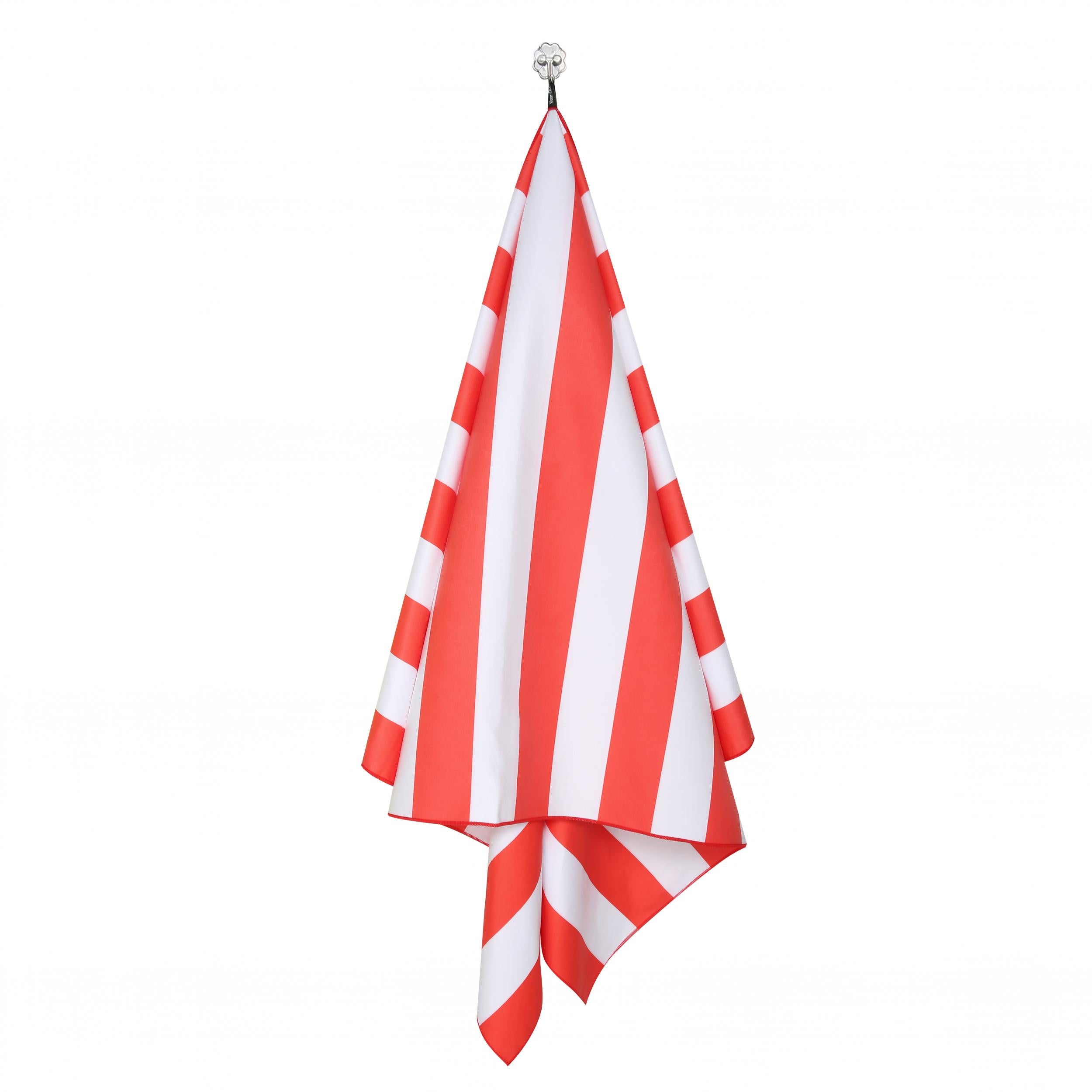 1pc Printed Striped Beach Towel Quick Dry Microfiber Swimming Beach Towel