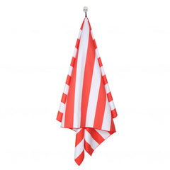 1pc Printed Striped Beach Towel Quick Dry Microfiber Swimming Beach Towel