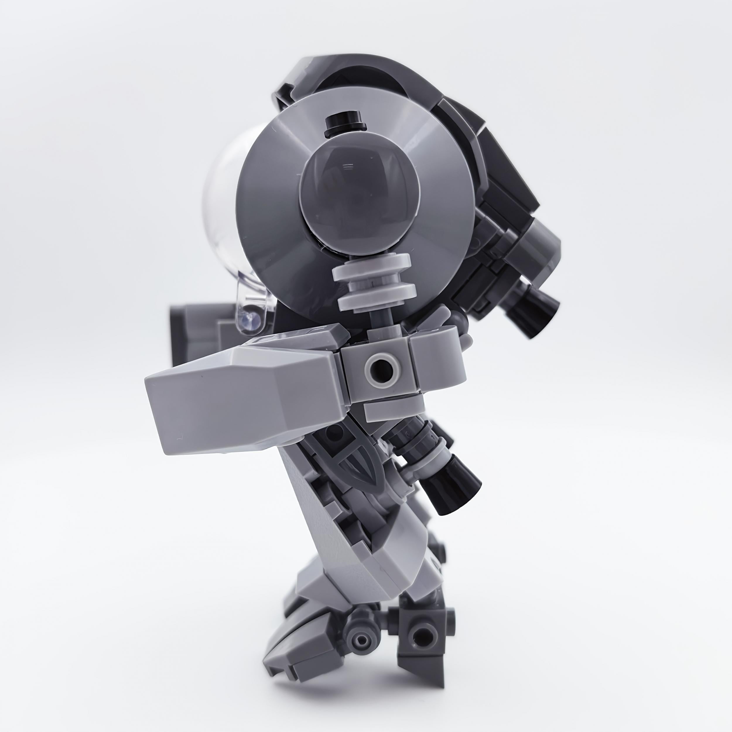 Anime Inspired Battle Mecha Robot Building Block Model ABS Toy