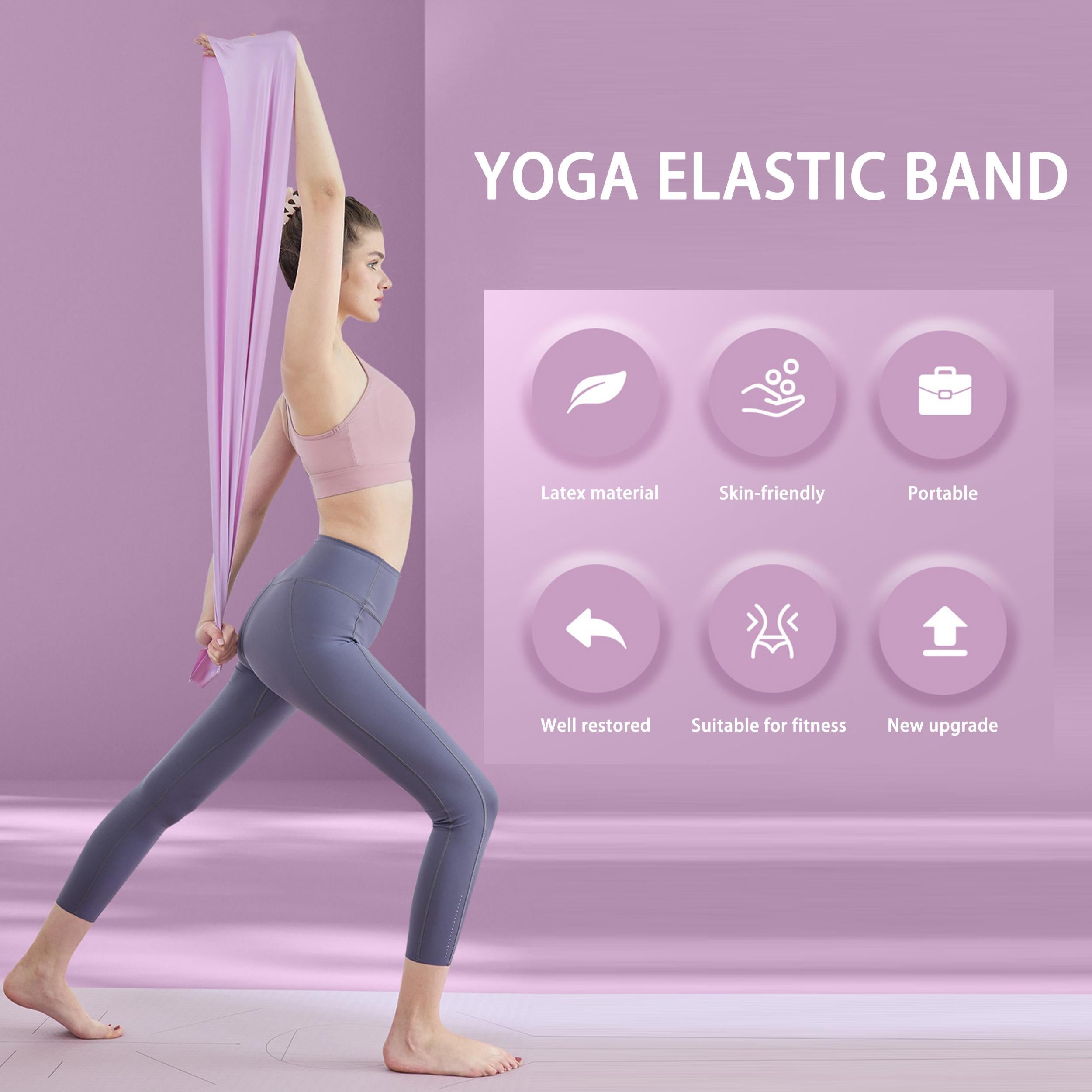 Yoga Resistance Band Elastic Stretching Band For Fitness Strength Training