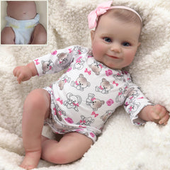 20inch Bathable Lifelike Reborn Doll Girl Full Body Vinyl Realistic Doll