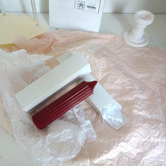 Pillar Low Temp Candle Scented Soy Wax Unique Fragrance For Camping