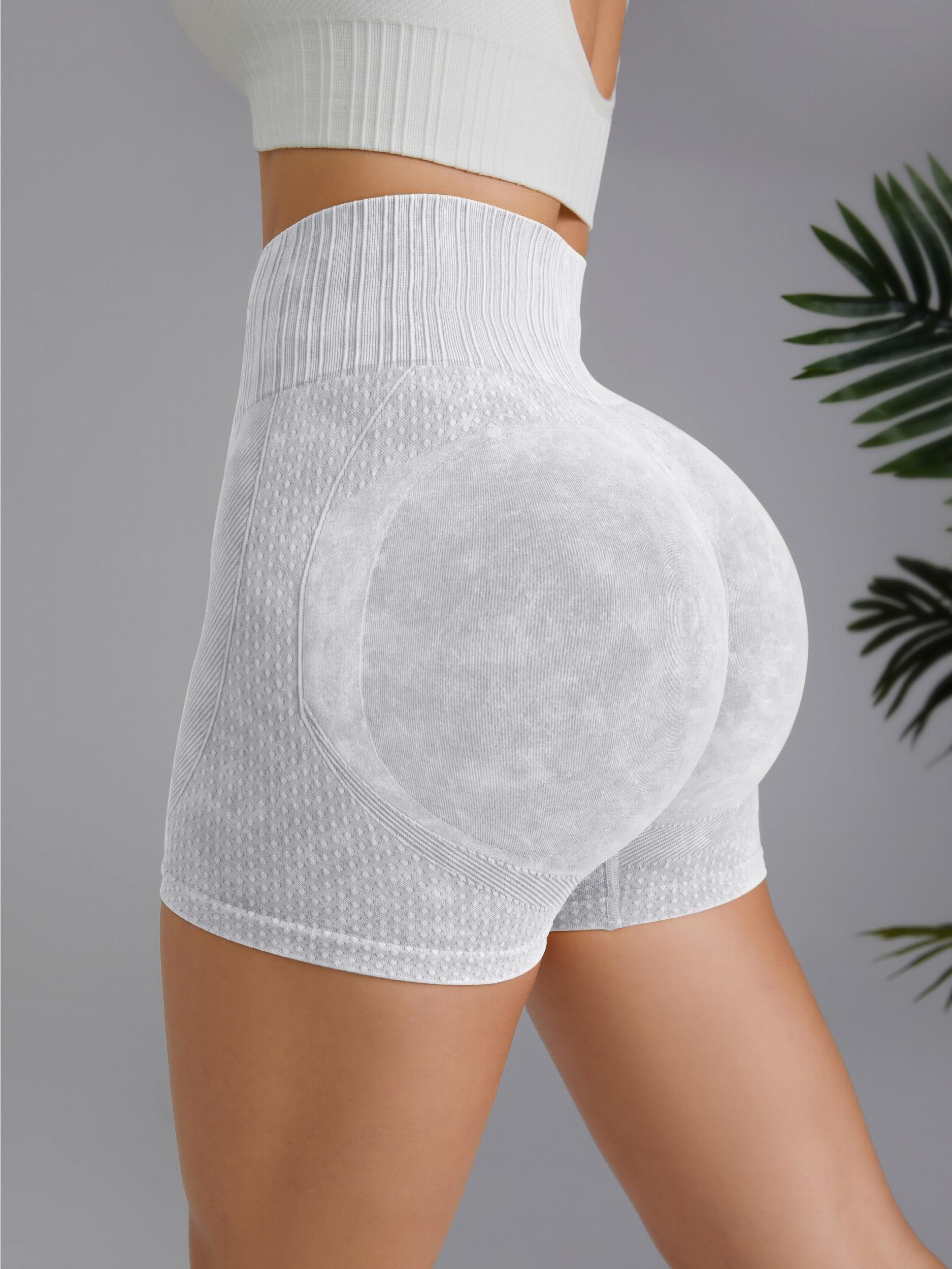 Women's High Waist Running & Yoga Shorts