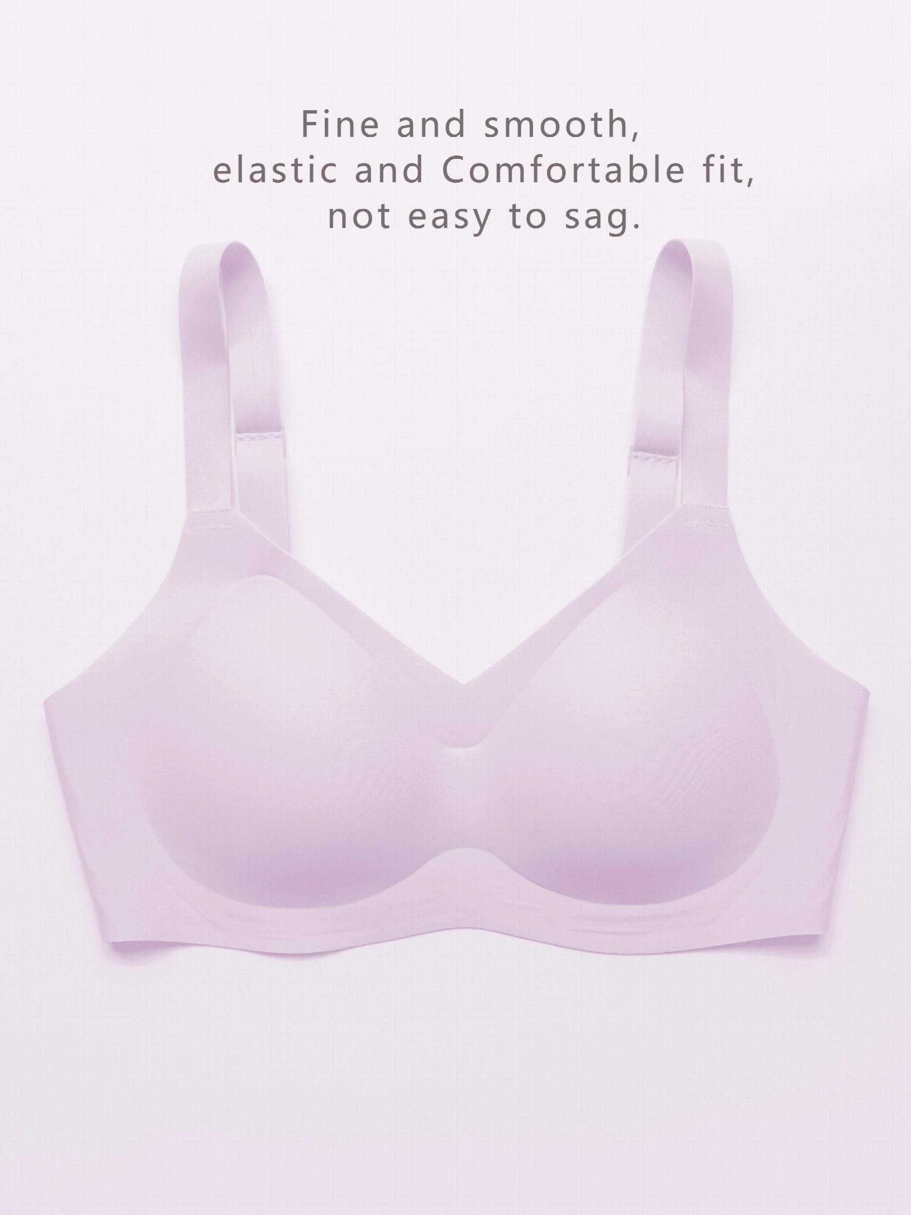 Seamless Push Up Bra Women's Medium Stretch Bra