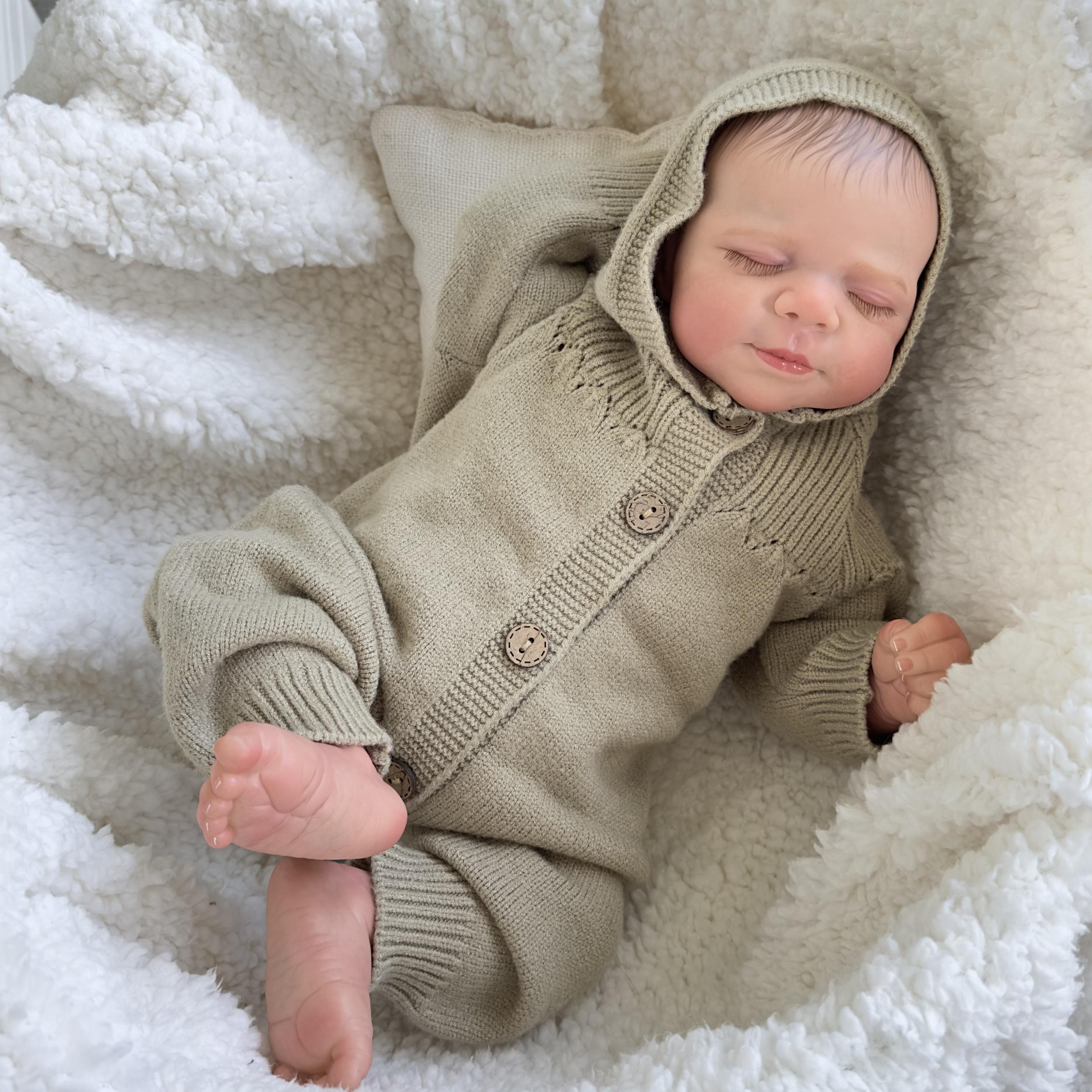 20inch Reborn Doll Quinlyn 3D Painted Sleeping Baby