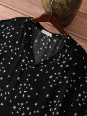 Floral Print V Neck Tank Dress Plus Size