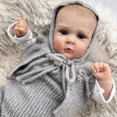 Adorable Reborn Youngsters Doll Soft Cuddly Lifelike Realistic Skin