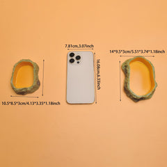 Resin Rock Dish Reptile Amphibian Feeding Bowl for Pets