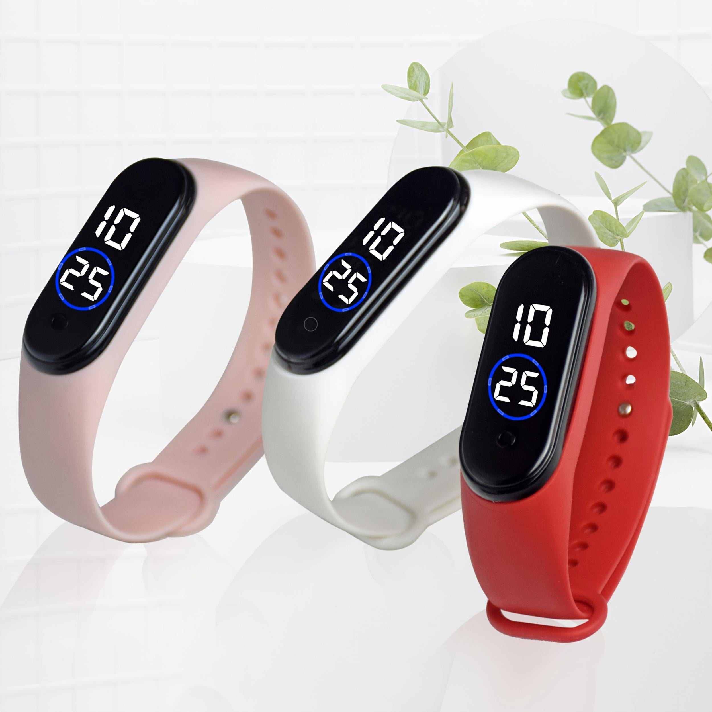 Digital LED Touch Bracelet Watch for Men Women Students Gift