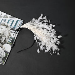 Faux Feather Headband Hair Band for Party