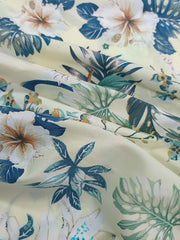 Floral Print Elastic Waist Skirt Casual Skirt For Spring & Summer