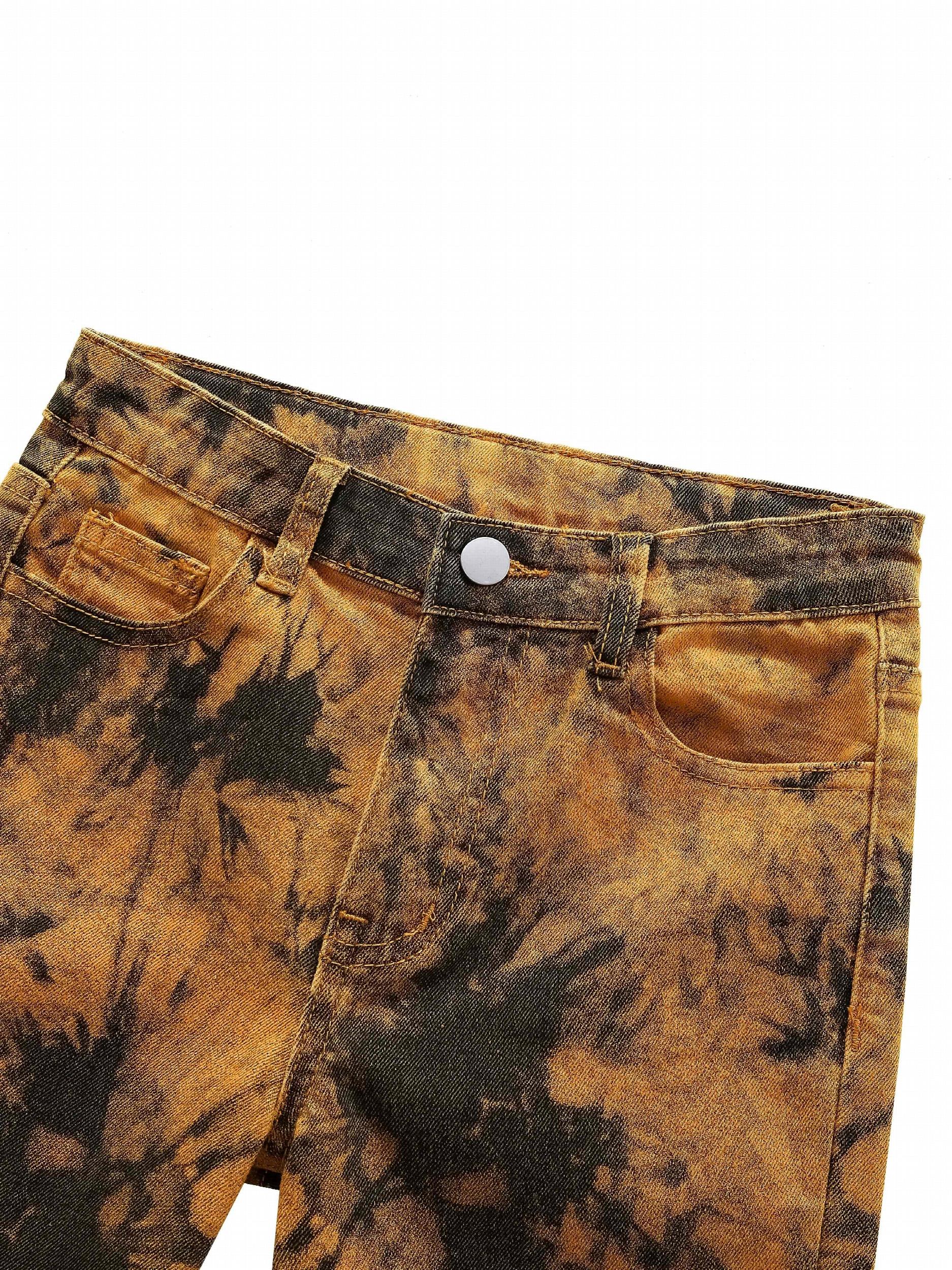 Boys Tie Dye Skinny Slim Denim Pants - Spring/Autumn Kids Clothing