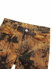 Boys Tie Dye Skinny Slim Denim Pants - Spring/Autumn Kids Clothing
