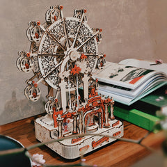 Ferris Wheel 3D Wooden Puzzle DIY Assembly Model Gift