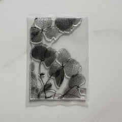 Leaf Background Clear Stamp for Scrapbooking