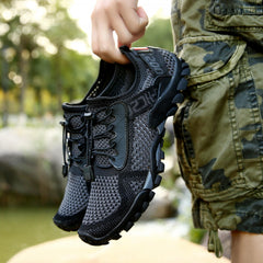 Men's Wading Shoes Wear resistant Non slip Quick drying Drainage Hiking Shoes