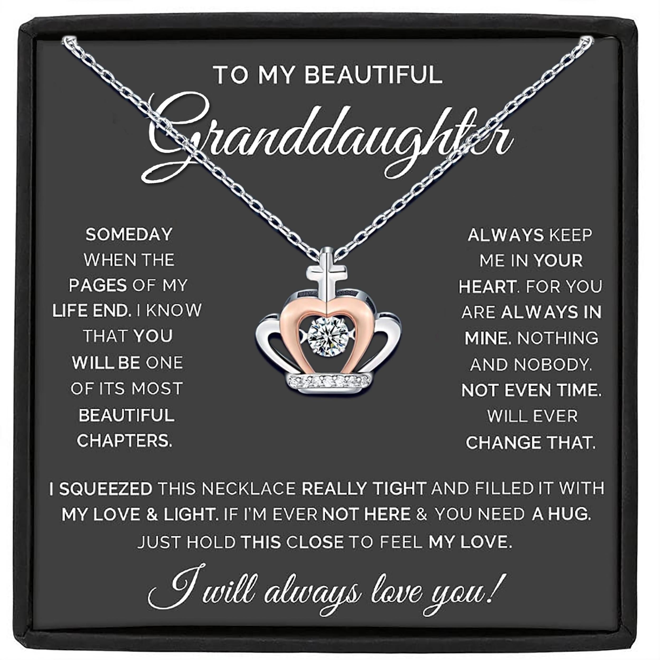 Princess CZ Necklace Birthday Gift