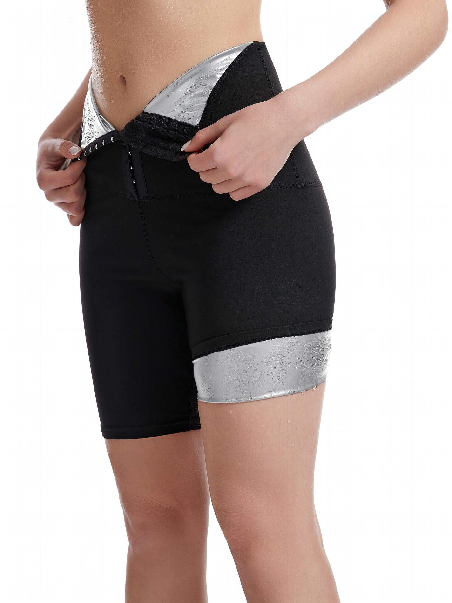 High Waist Sauna Sweat Shorts for Women
