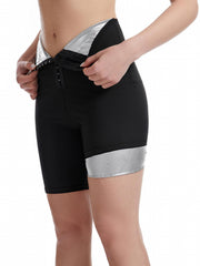 High Waist Sauna Sweat Shorts for Women