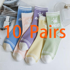 Comfortable Mid-Calf Sports Socks for Men and Women