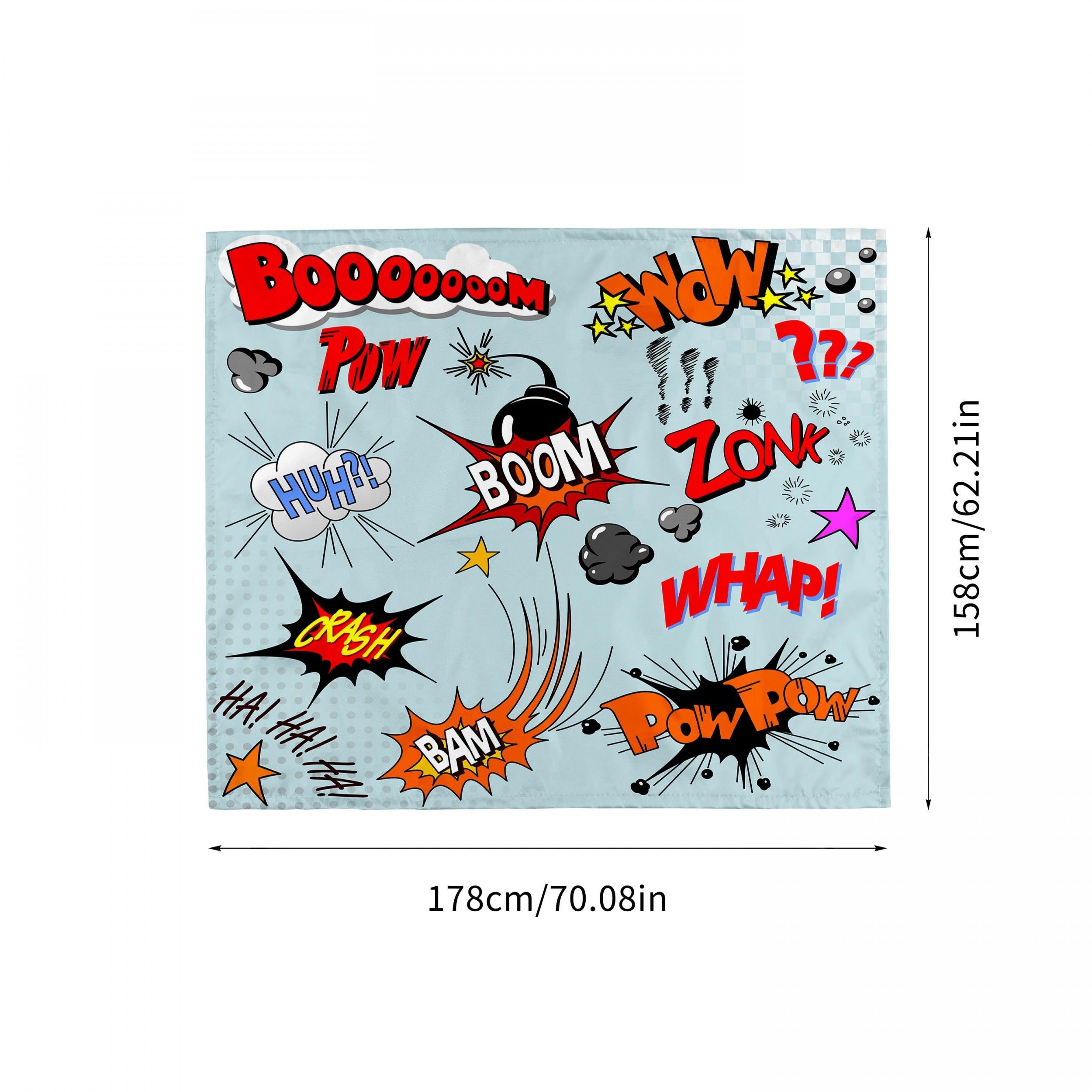 Funny Bomb Print Picnic Mat Waterproof Sandproof Outdoor Adventures
