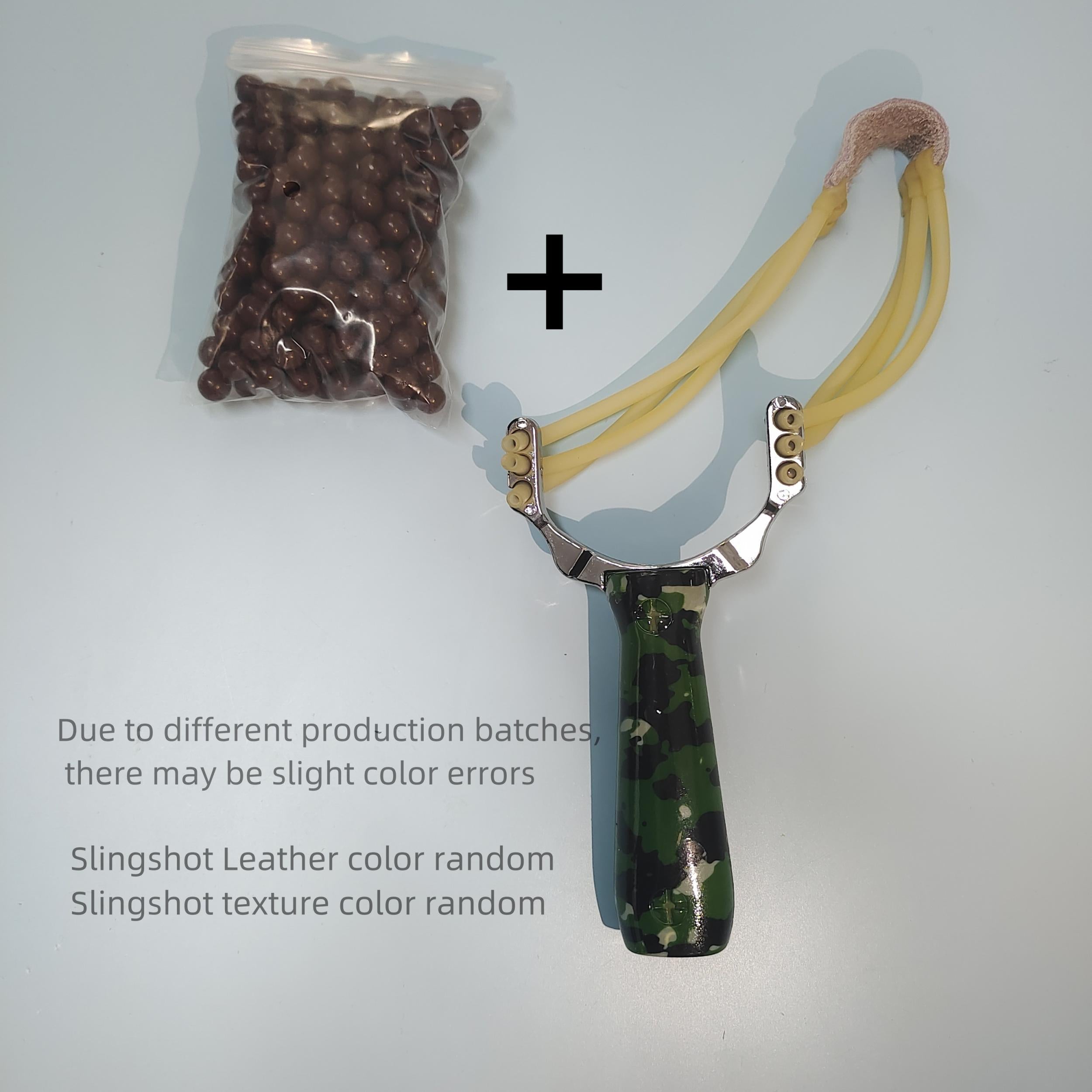 Zinc Alloy Slingshot Toy for Outdoor Play with Mud Beads