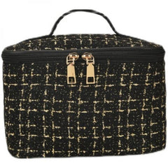 Solid Female Travel Toiletry Bag Beauty Makeup Organizer