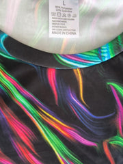 Men's Abstract Geometry Print T shirt Mid Stretch 3D Print Tee
