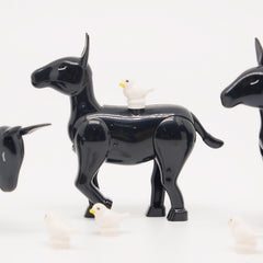 Animal Building Blocks Accessories Donkey Bird Dove Classroom Rewards Christmas