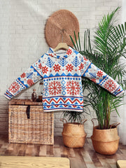 Girls Christmas Hooded Pullover Kids Clothes For Christmas Gift