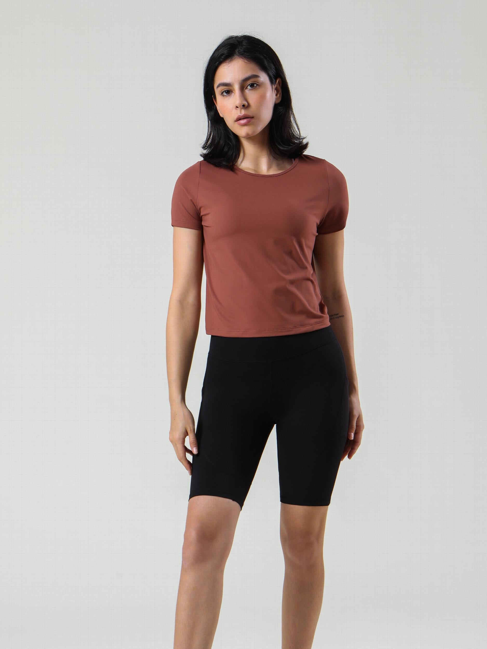 Short sleeved Loose Sports T shirt Breathable Running Sports Top