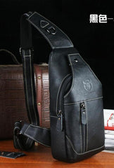 Hot Man Leather Messenger Bag Cross Body Bag