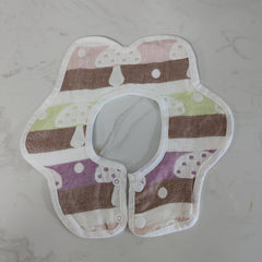 Baby Petal Bib Cotton Gauze 360 Rotation 6-layer Washable Cartoon Bib