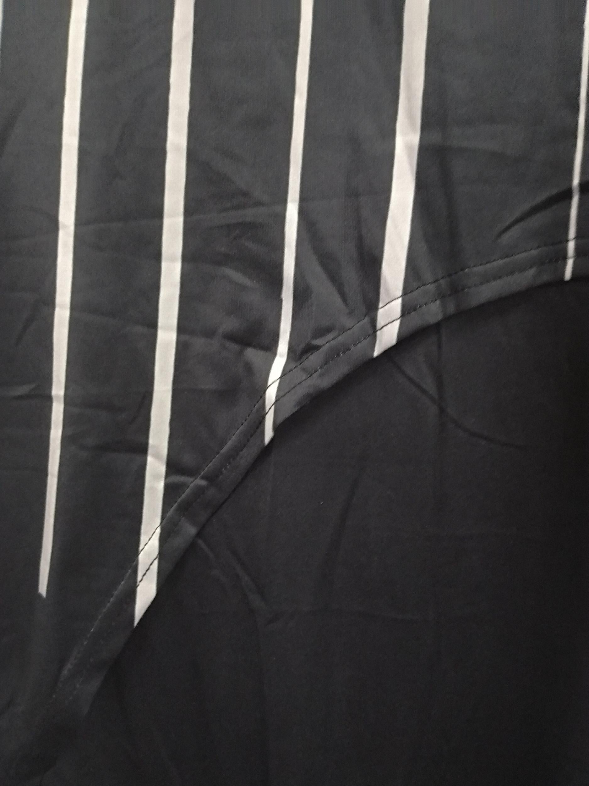 Geometric & Stripe Print Maxi Dress With Pockets