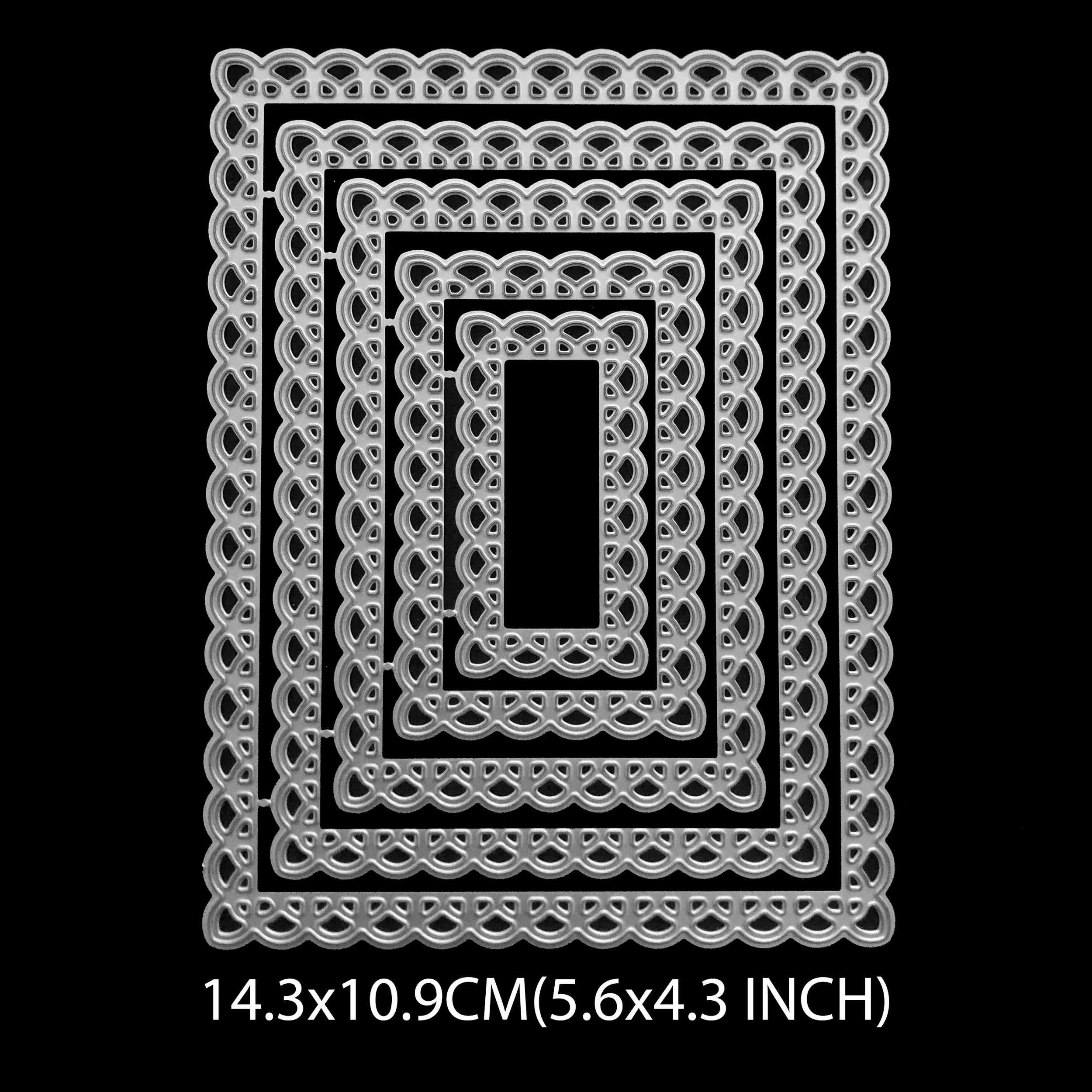 1pc Nesting Frame Metal Cutting Dies For Card Making Embossing Cut Die