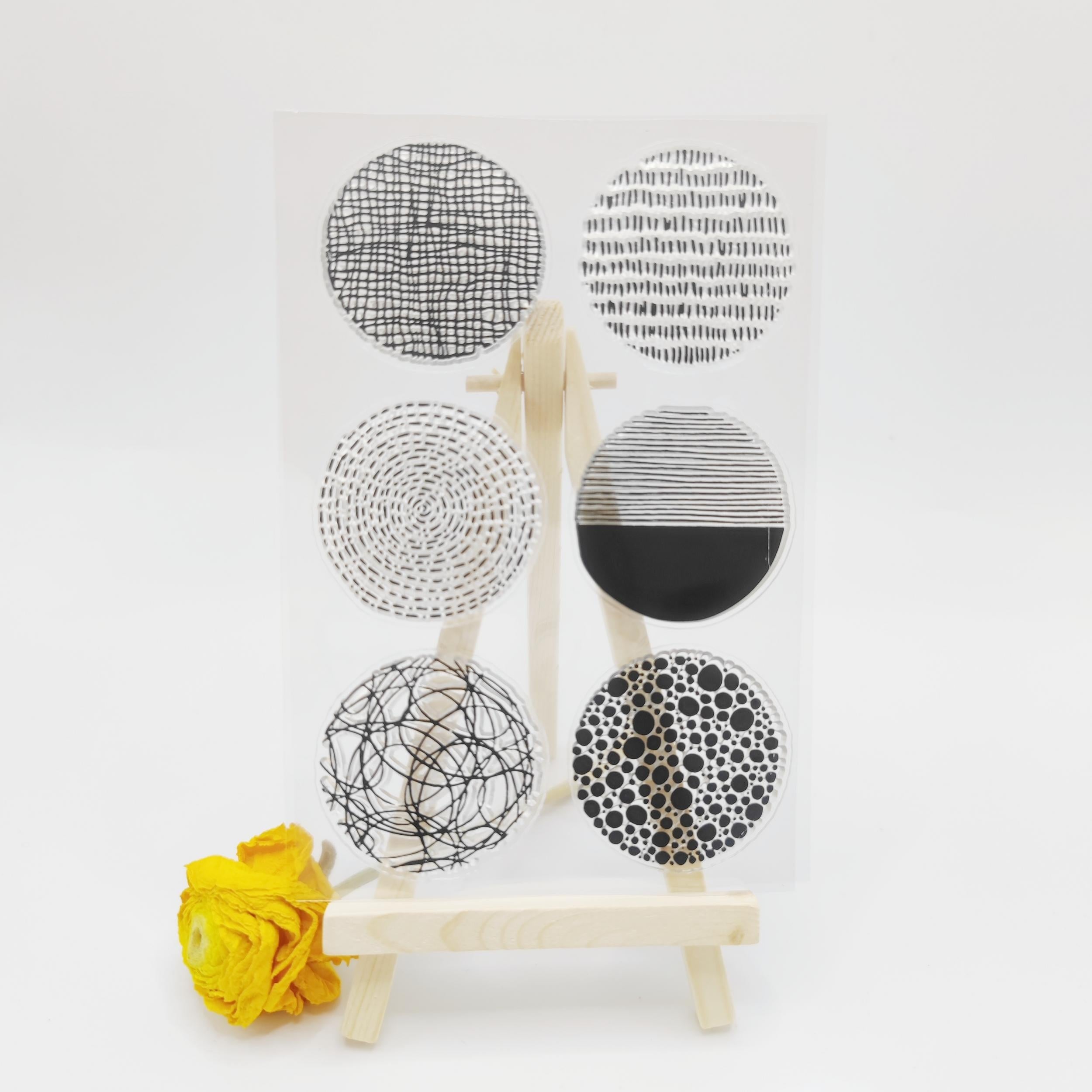1pc Transparent Silicone Seal Stamp for DIY Projects