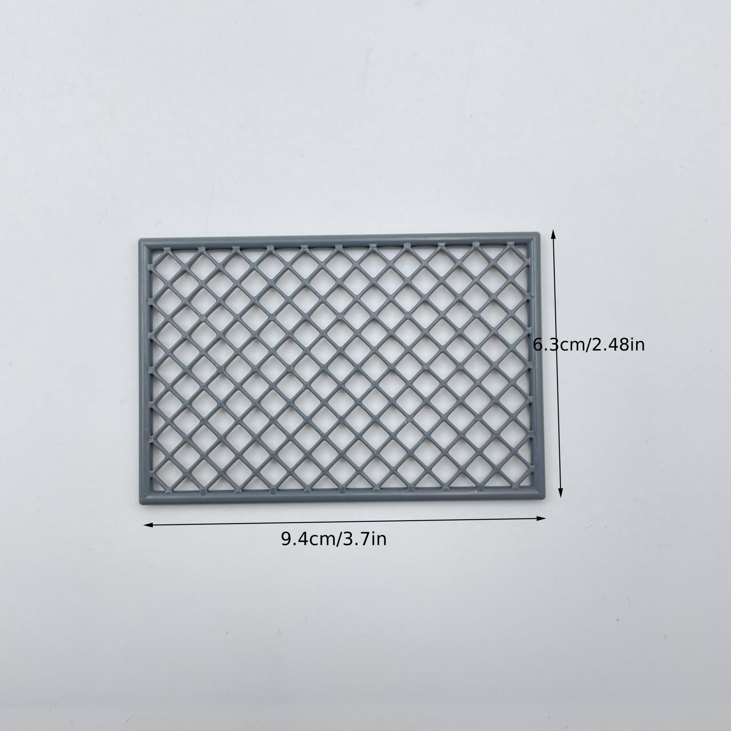 ABS Wire Mesh Barrier Building Block Accessory for DIY Projects