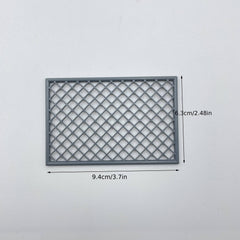 ABS Wire Mesh Barrier Building Block Accessory for DIY Projects