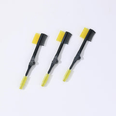 Portable Eyebrow Eyelash Brush Dual Comb Extension Brush