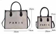 Women Canvas Handbags Tote Bags Shoulder Messenger Large Capacity Crossbody Bag