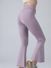 Yoga Fitness Flared Leggings Bootcut Sports Pants Women's Activewear