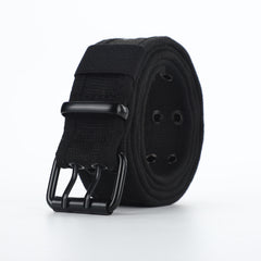 Canvas Pin Buckle Leather Belt for Men