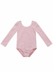 Girls Long Sleeve Bodysuit Leotards Ballet Dance Gymnastics Outfit