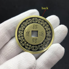 Chinese Traditional Prosperity Coin for Wealth Attraction