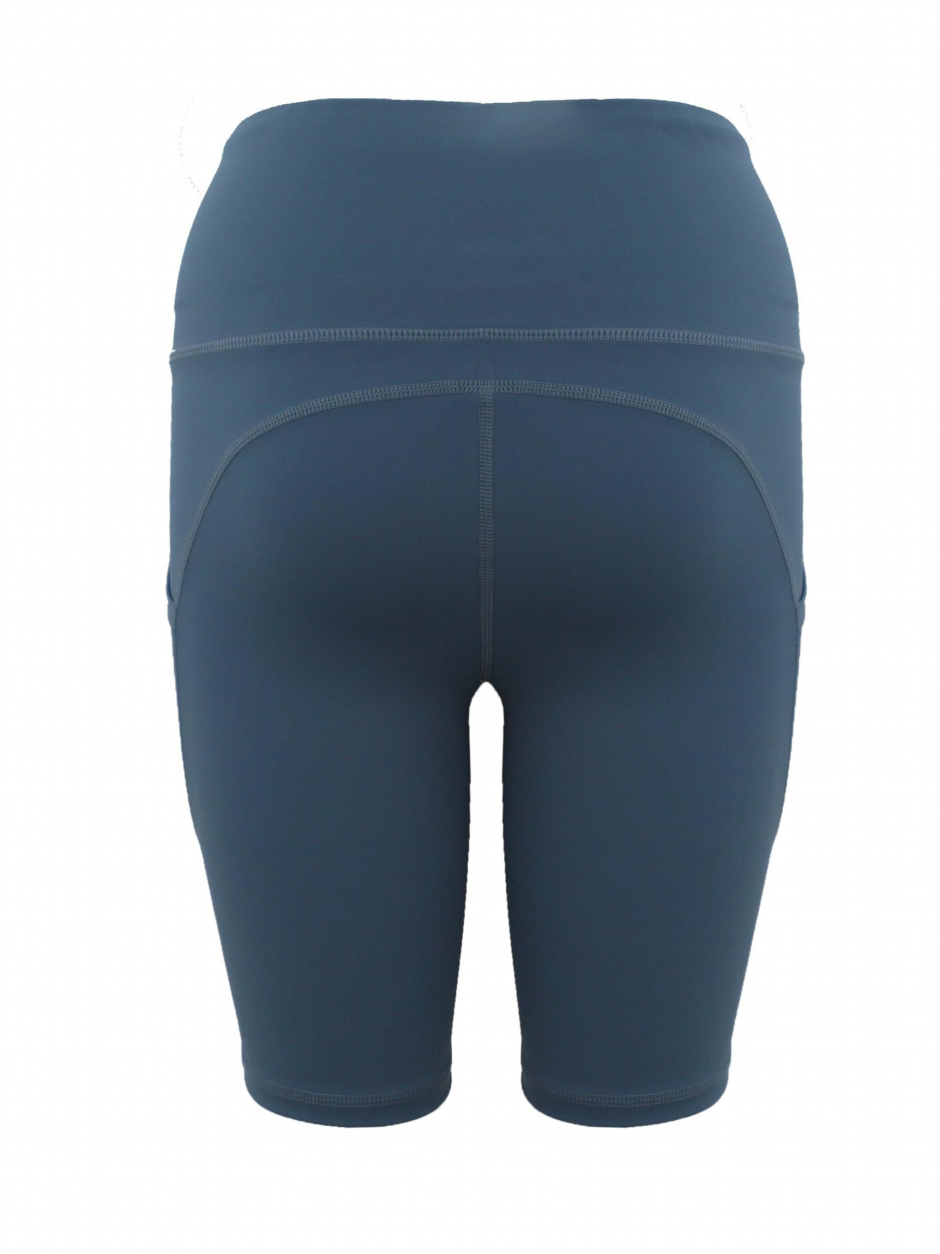 High Waist Sporty Bermuda Short Butt Lifting Cycling Short