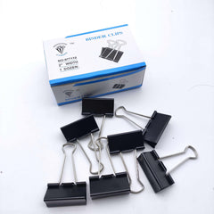12 Pcs Box Large Binder Clips Big Paper Clamps Clips Office Supplies